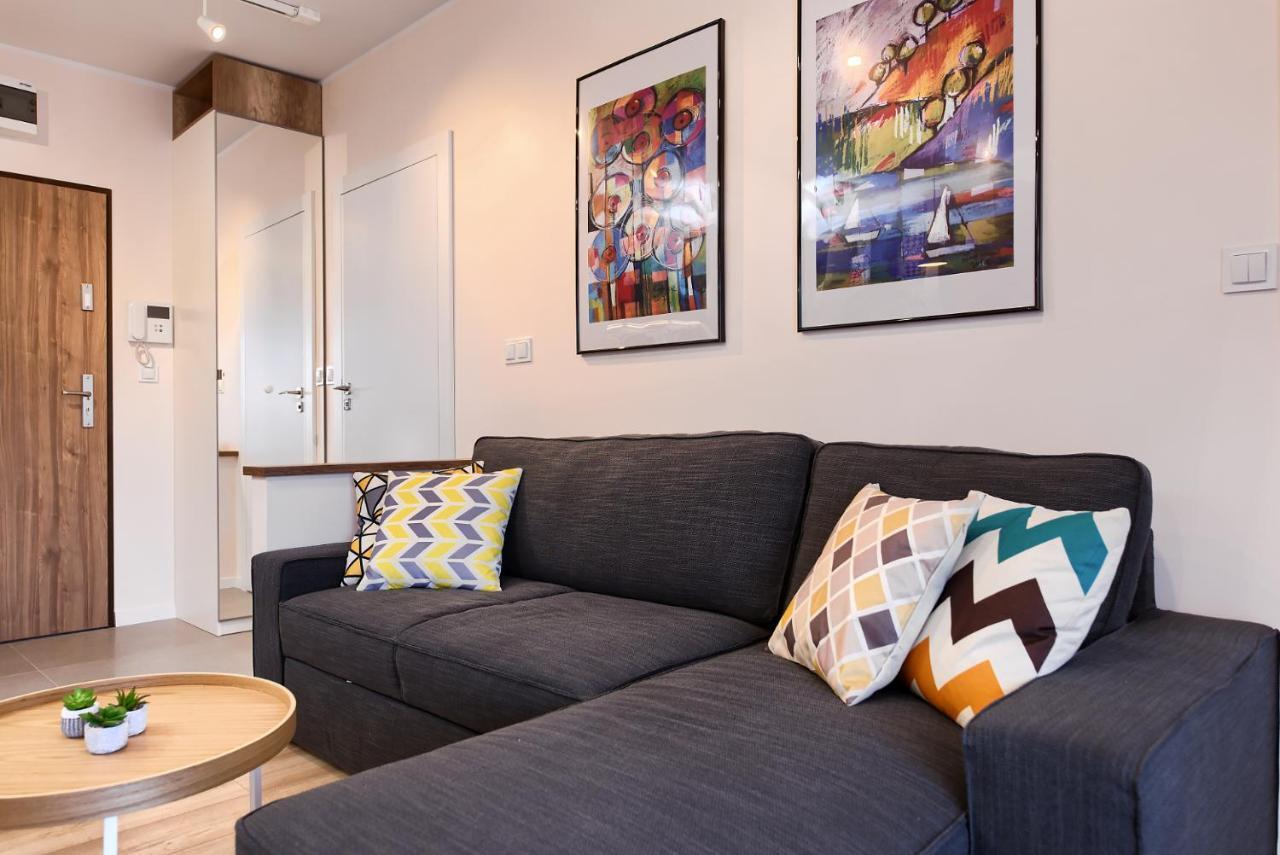 City Centre Modern Apartment Poznan Free Parking Buitenkant foto